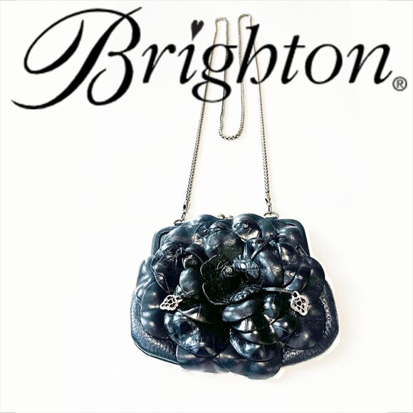 Brighton Roselie Flower Wallet / Crossbody / Mini Bag - Picture 1 of 7